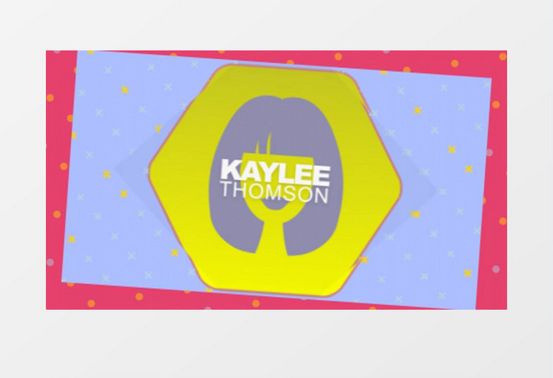 色彩缤纷的人物可爱元素装饰相册