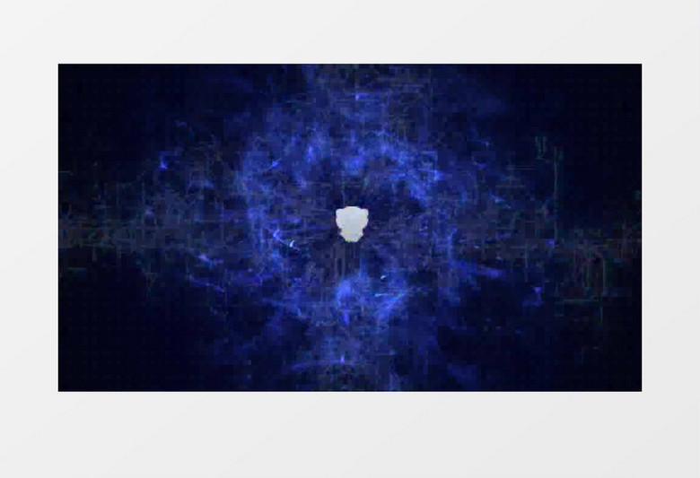 震撼粒子光效Logo开场视频AE模板