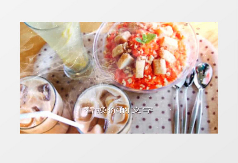舌尖上的中国美食特色宣传视频AE模板