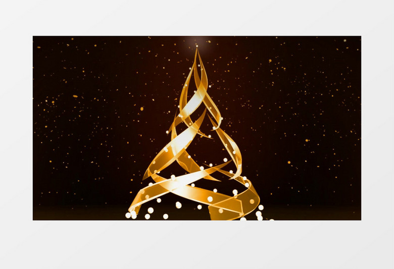 圣诞节新年圣诞树祝福AE模板