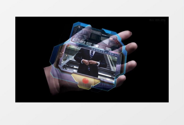 手心科技企业宣传片图文展示AE片头模板下载-86资源网