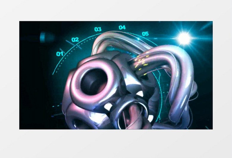 科幻数字科技信息标题图标LOGOAE模板