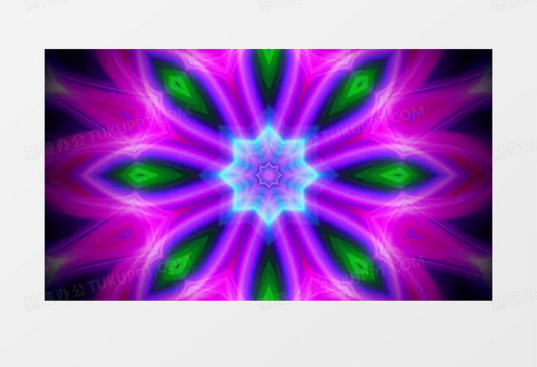 绚丽万花筒背景视频素材