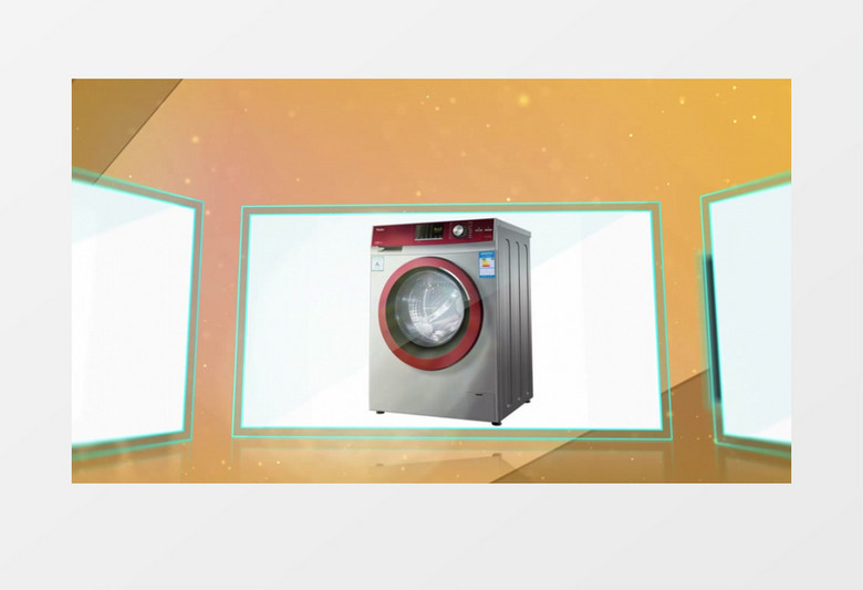 金色科技感企业图文展示AE模板