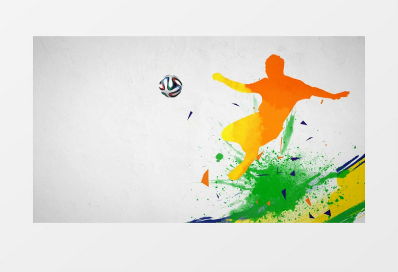 世界杯足球运动宣传片视频AE模板