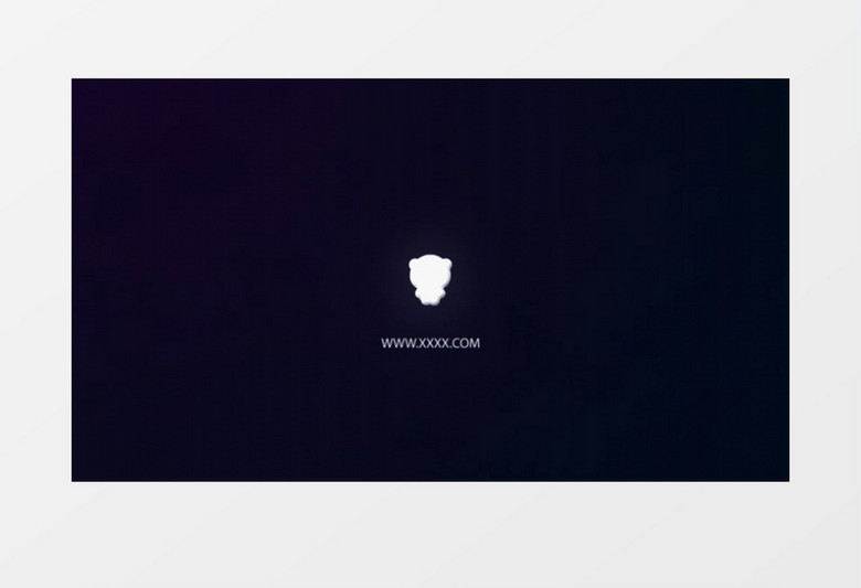 拉风能量干扰电流LOGO片头AE模板