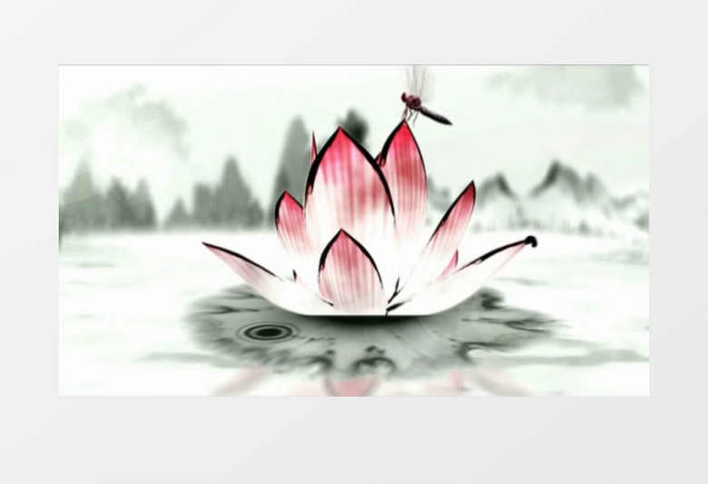 中国风水墨企业开场片头AE模板