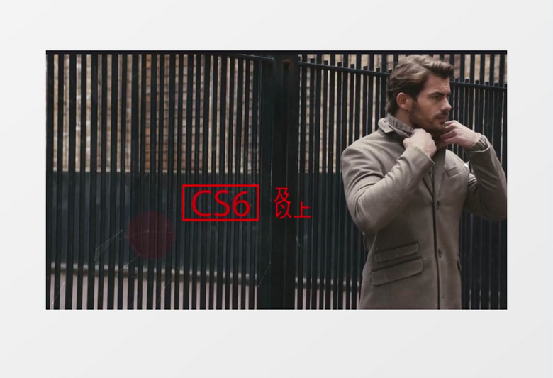 信号损坏故障时尚现代宣传开场片头AE模板