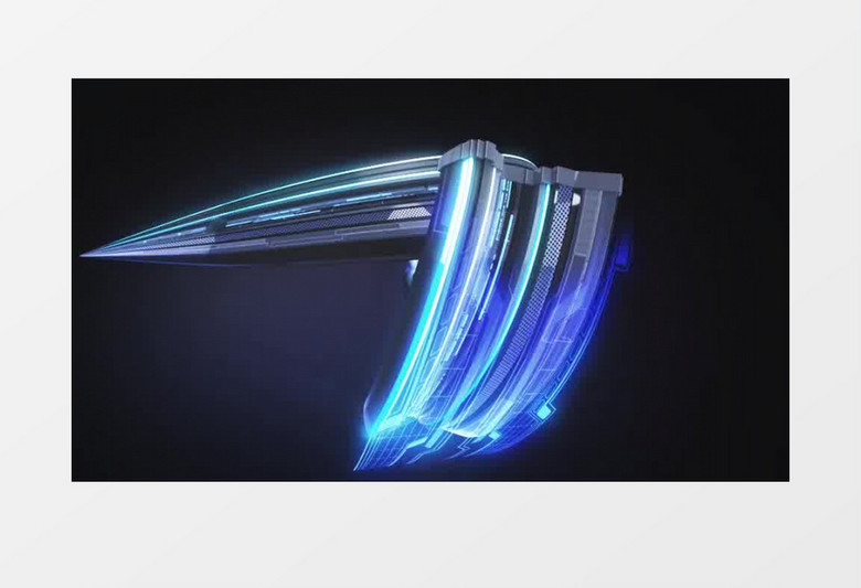 震撼大气3D立体logo演绎AE模板