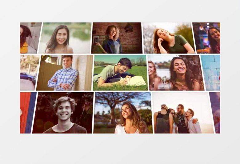 2018年三维图片照片墙展示开场AE模板