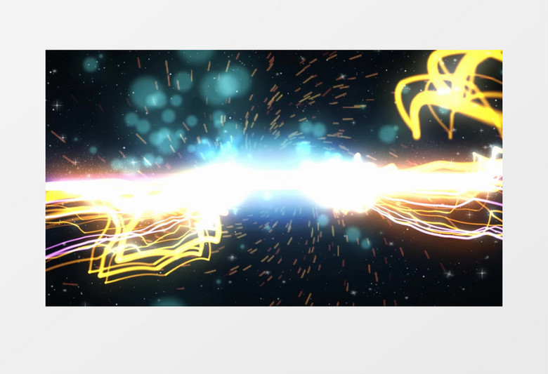 空间粒子流体爆炸AE模板