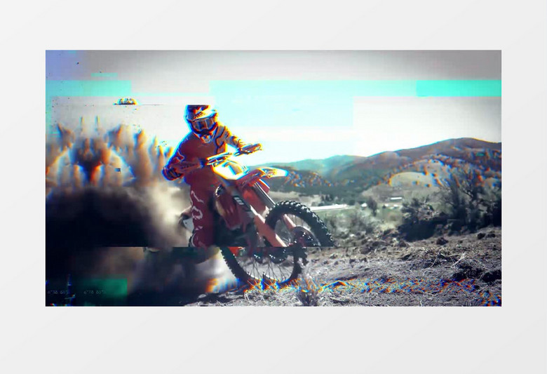 体育运动动感剪辑图文动画宣传片头