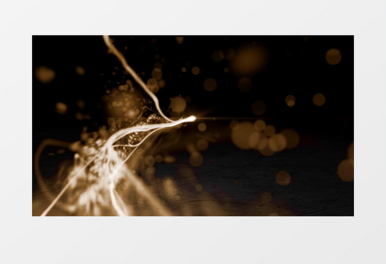 AE模板 绚丽灯光粒子飞舞logo展示