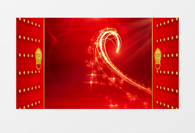 大气2025蛇年新春开门红片头AE模板